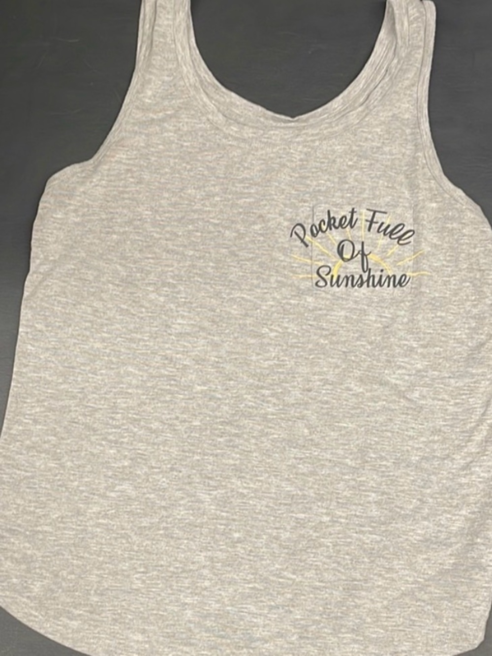 Maurices Gray Tank Top - Pocket Full of Sunshine